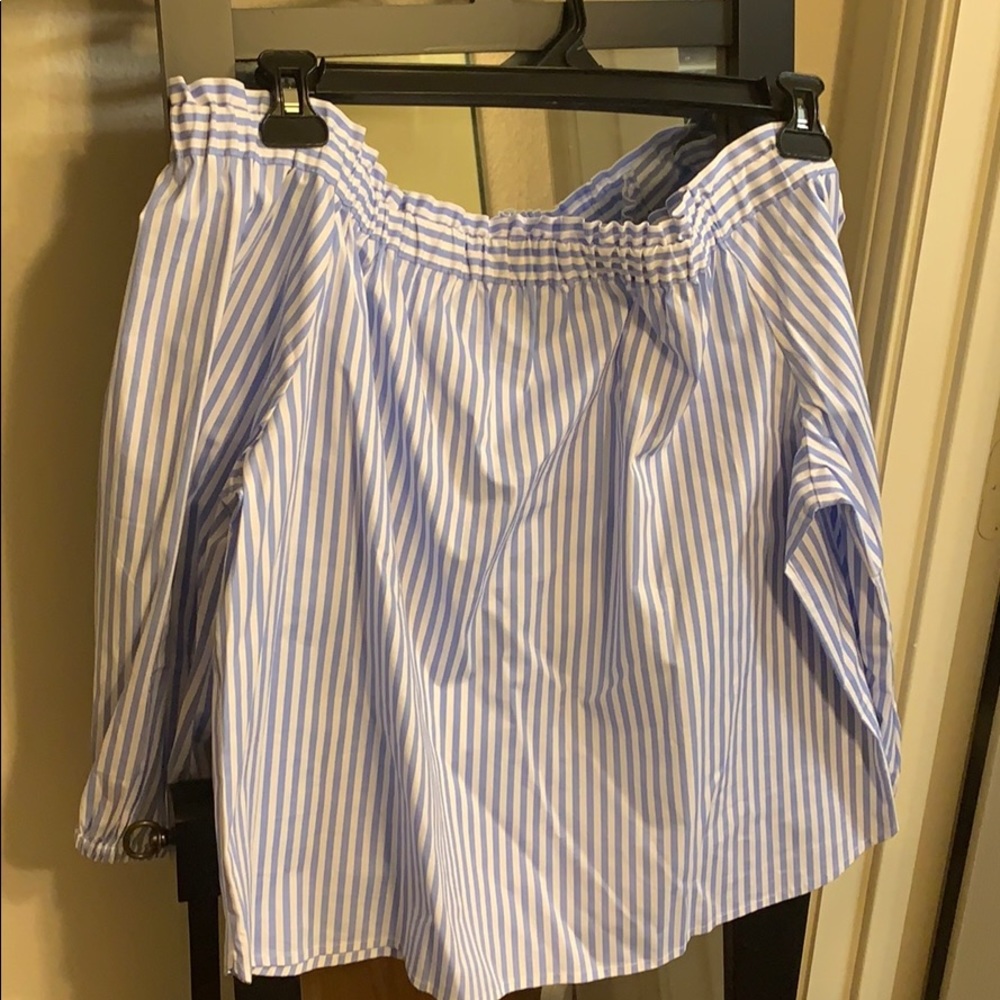 J. Crew Off Shoulder Top